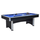 Maverick II 7-ft Pool Table with Table Tennis Top - Black with Blue Felt (Non-Slate)
